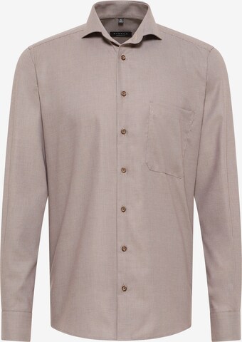 ETERNA Comfort fit Zakelijk overhemd ' COMFORT FIT ' in Beige: voorkant