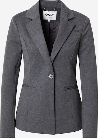 Blazer 'ONLPEACH' ONLY en gris : devant