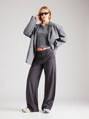 Wide leg Pantaloni 'Speed Dylan' di WEEKDAY in grigio