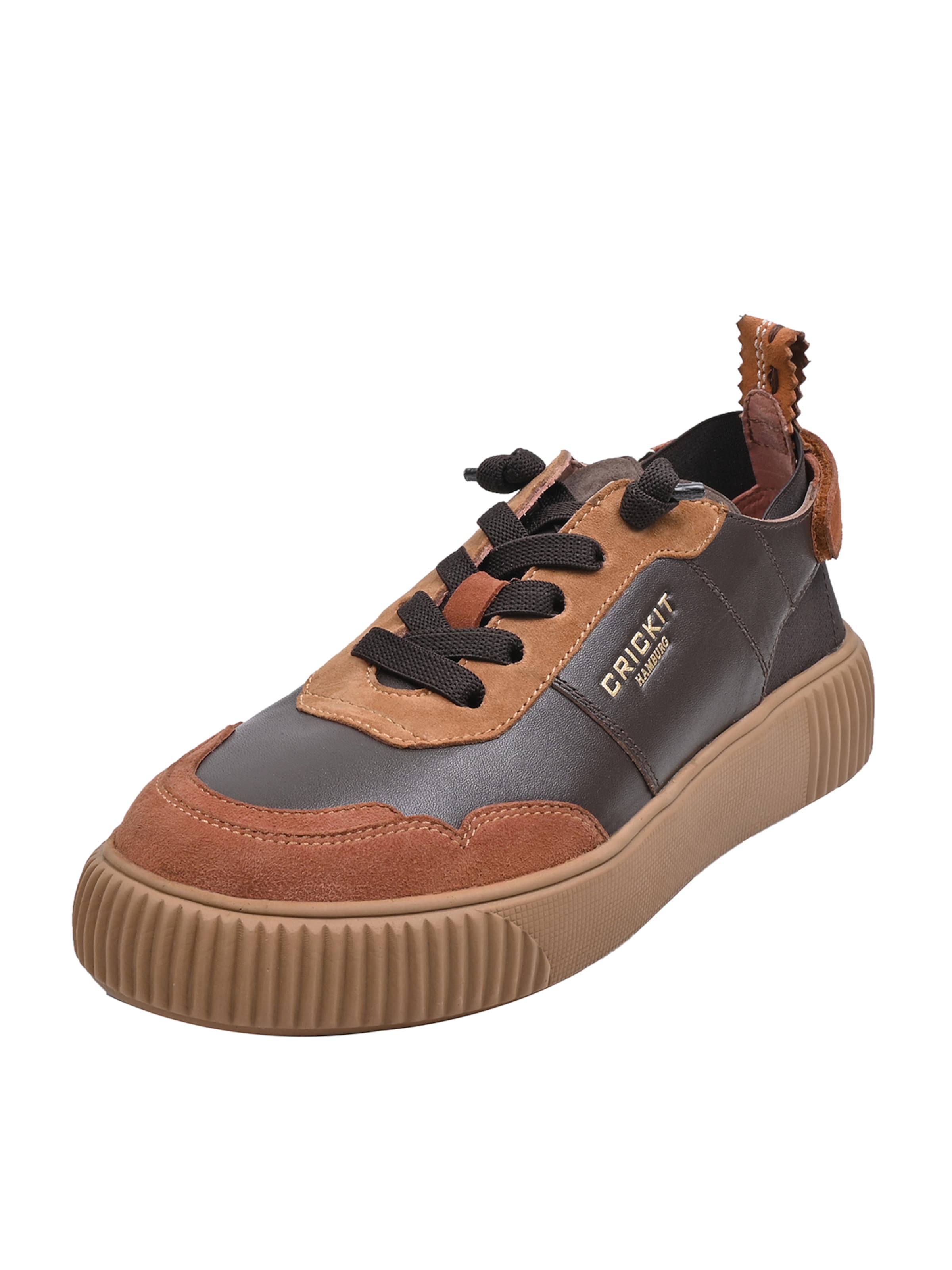 Crickit Sneakers laag ' PARIA ' in Bruin: voorkant