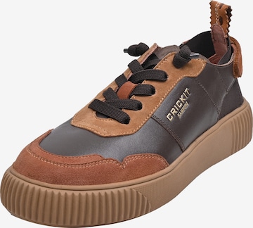 Crickit Sneakers laag ' PARIA ' in Bruin: voorkant