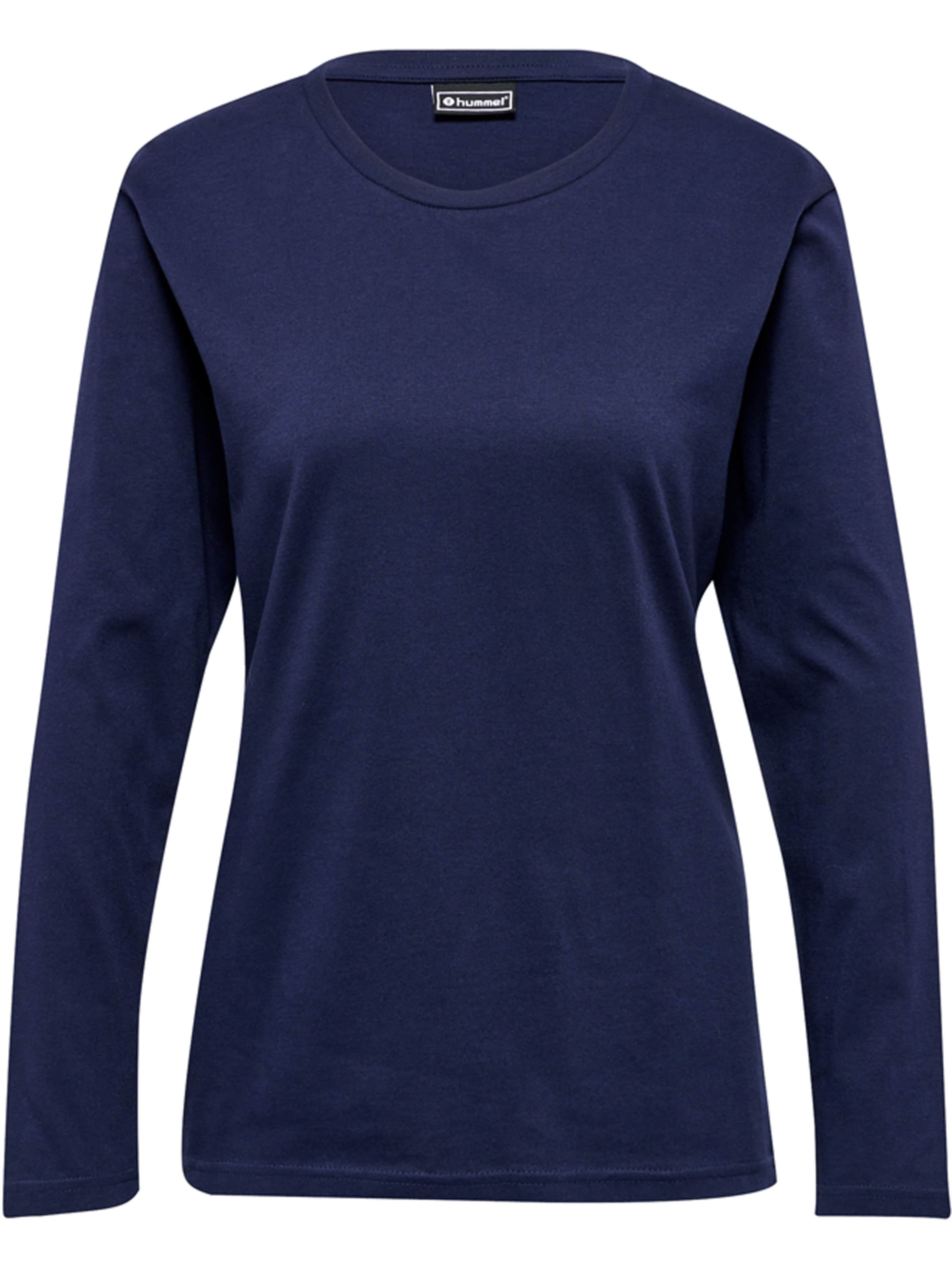 Hummel Functioneel shirt in Blauw: voorkant