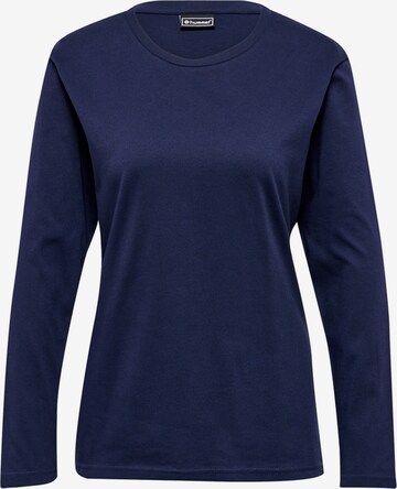 Hummel Functioneel shirt in Blauw: voorkant