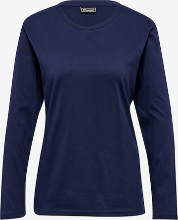 Hummel Shirt in Blau: predná strana
