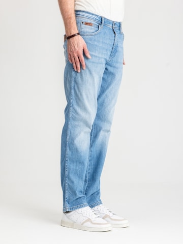 regular Jeans 'Texas' di WRANGLER in blu