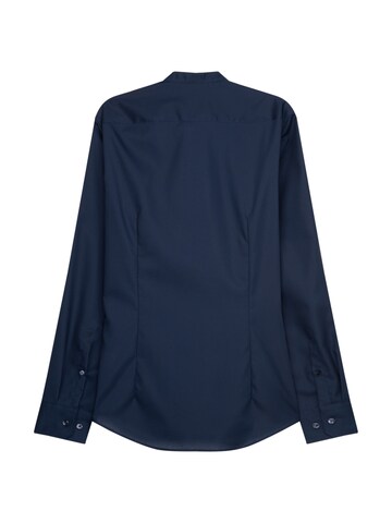 SEIDENSTICKER Slim Fit Hemd in Blau