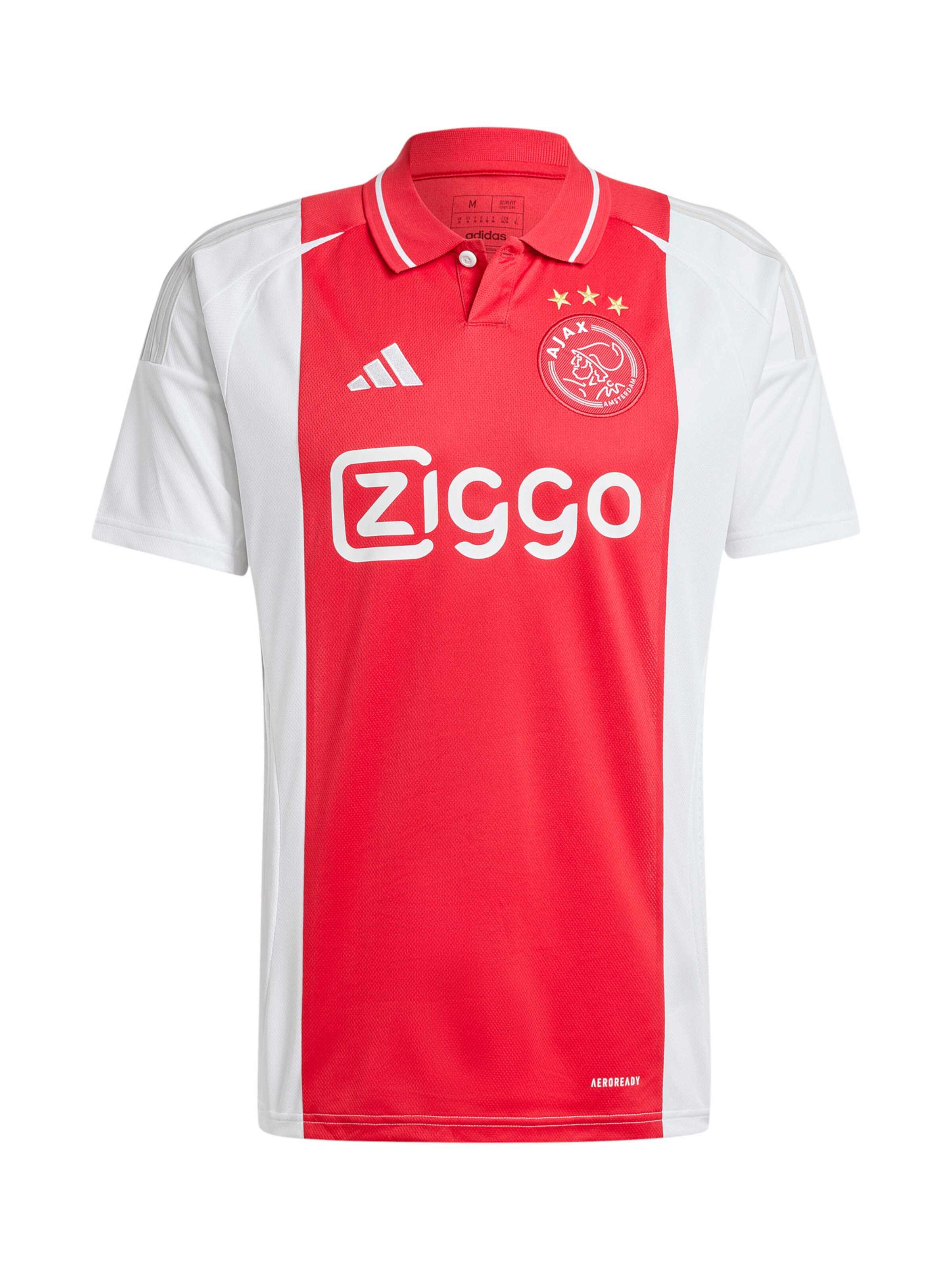 Maglia trikot 'Ajax Amsterdam 24/25' di ADIDAS PERFORMANCE in bianco: frontale
