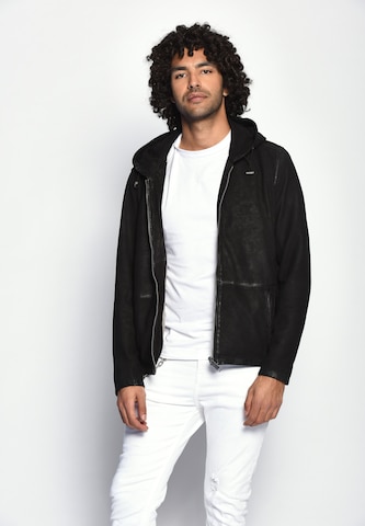 Maze Between-Season Jacket 'Baton ' in Black