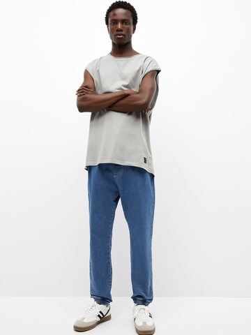 Pull&Bear Regular Jeans in Blau