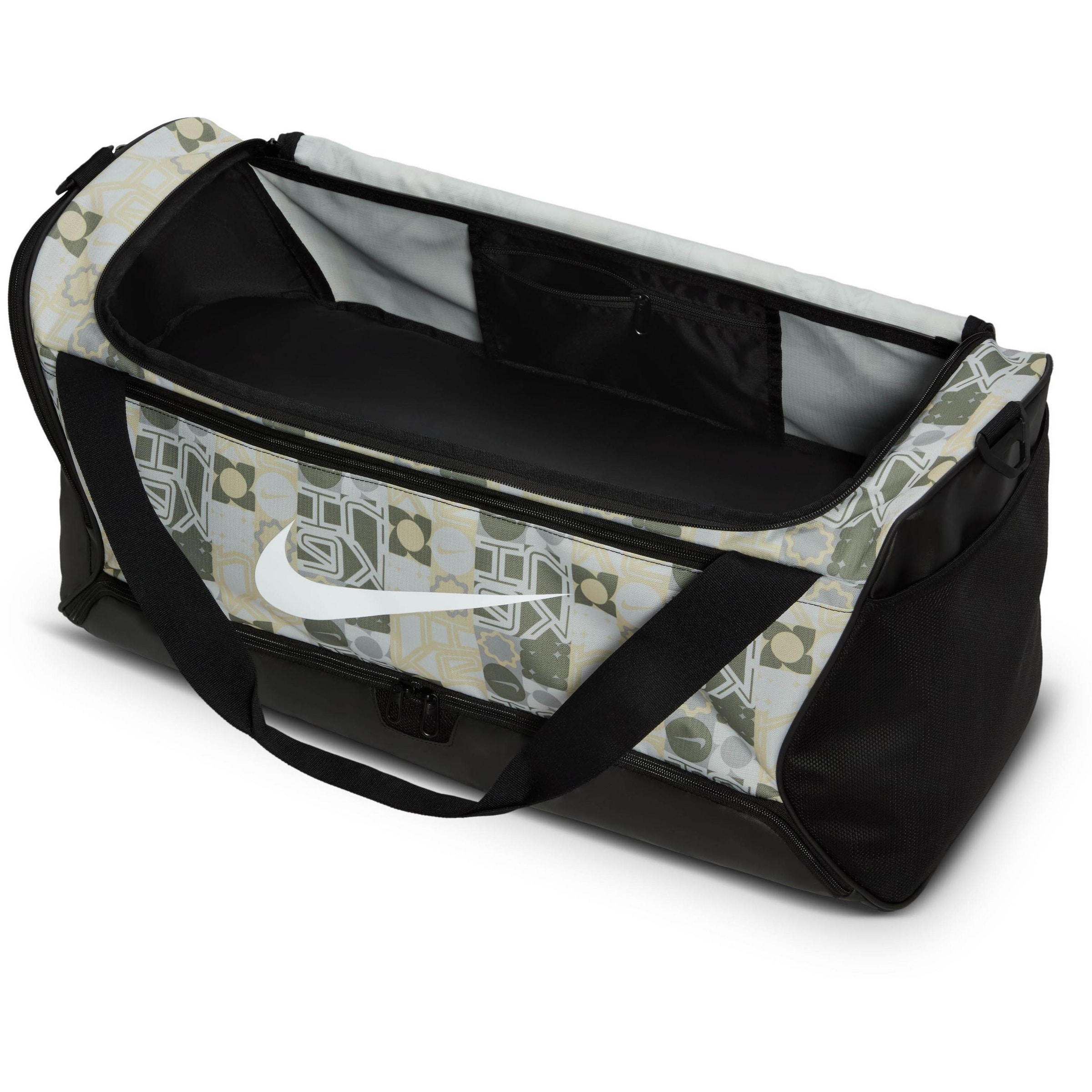 NIKE Sports Bag 'Brasilia' in Grey