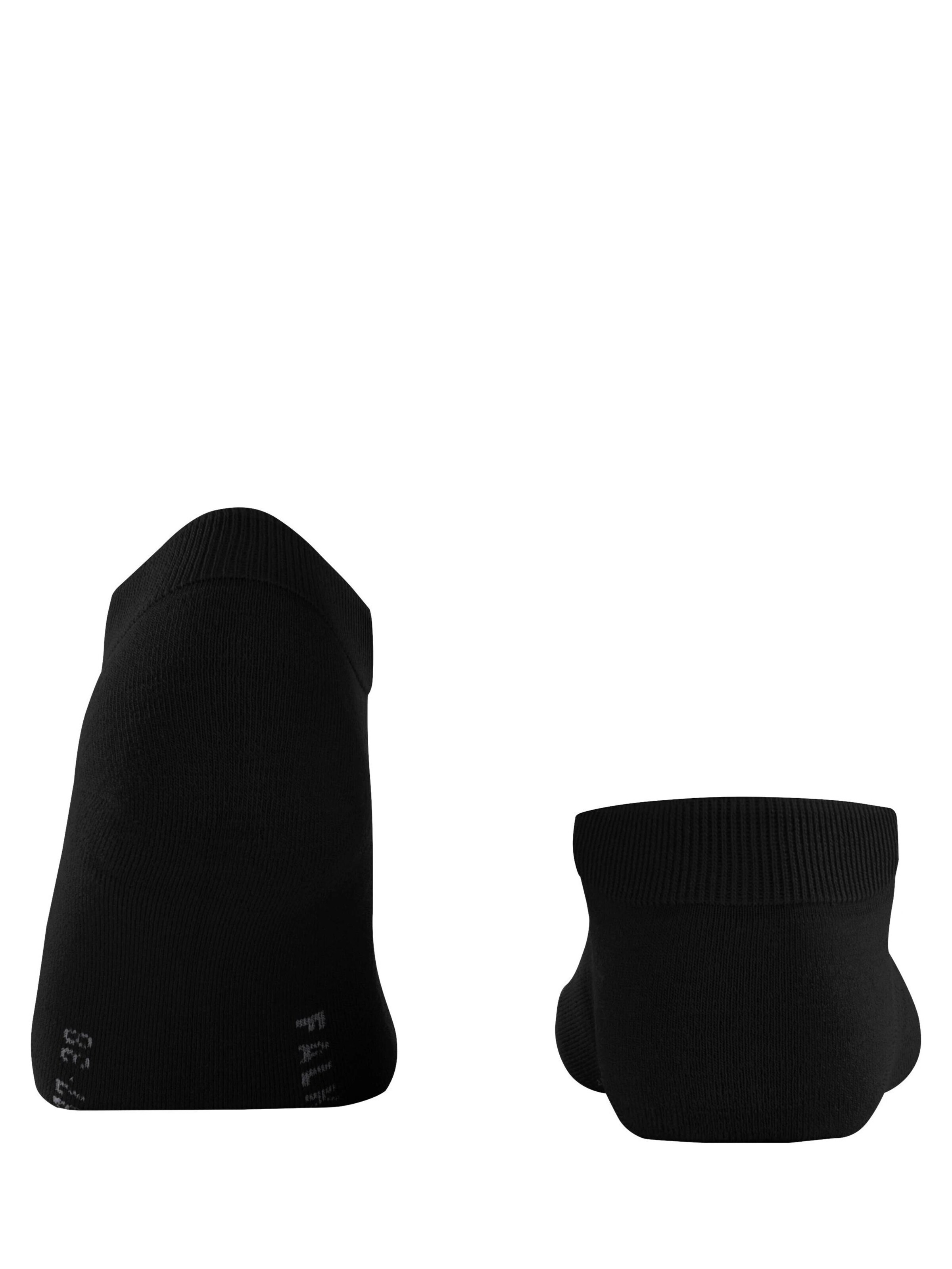 FALKE Füßlinge 'ClimaWool'‌‌‌‌‌‌‌‌ in Schwarz
