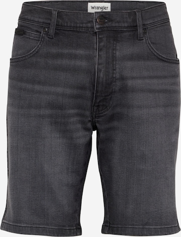 WRANGLER Regular Jeans 'TEXAS' i svart: framsida