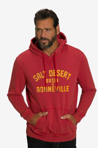 Sweat-shirt JP1880 en rouge : devant