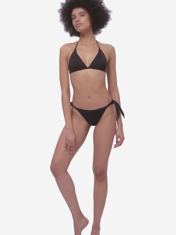 MAREZZA - Braga de bikini 'Stresa Tie-side Bikini Bottom' en negro: frente