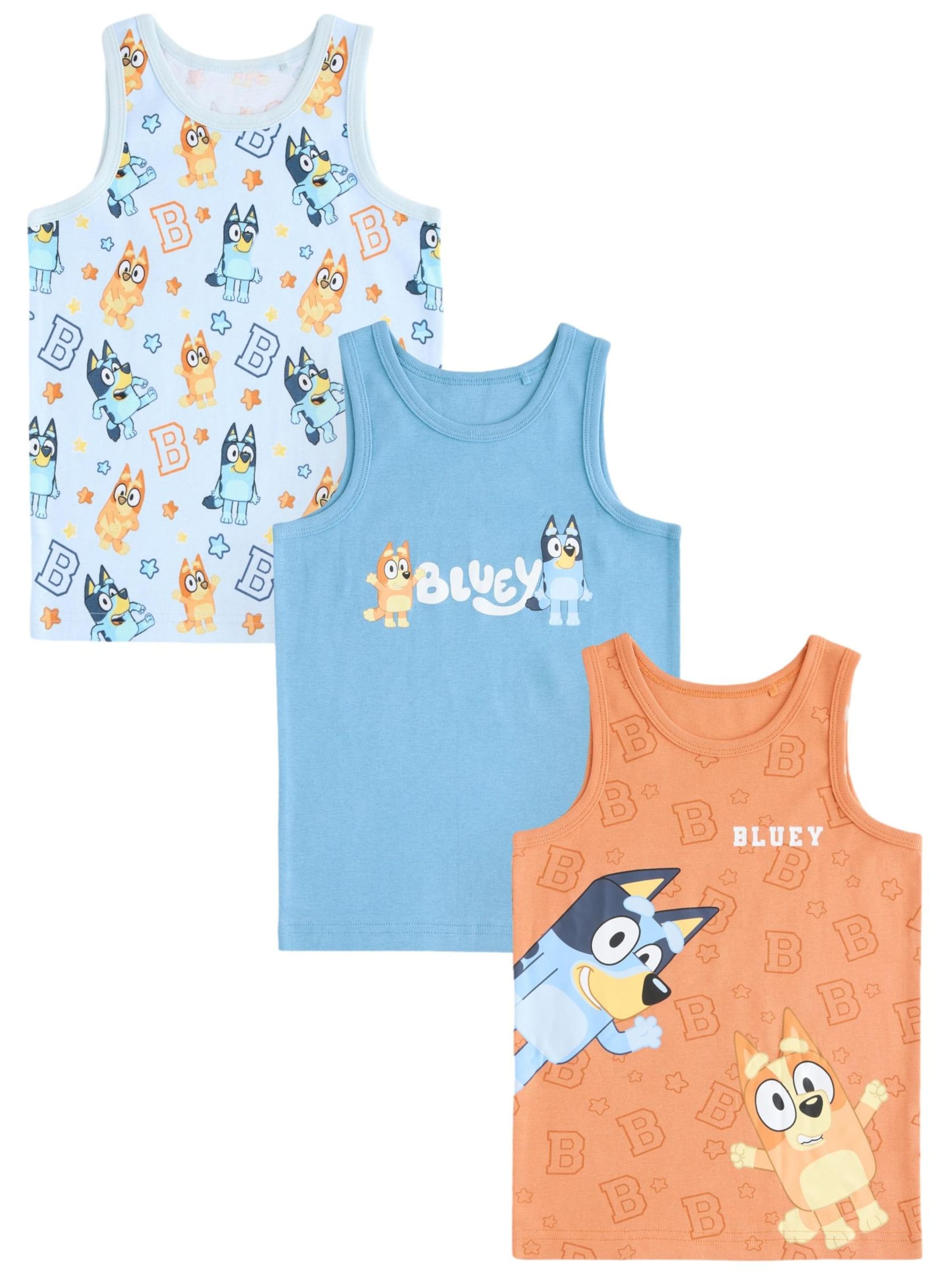 Next T-shirt i blå: framsida