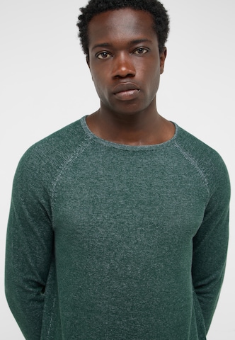 MUSTANG Pullover 'Style Elvin' in Grün