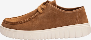 LLOYD Moccasin 'TORO ERA' in Brown: front