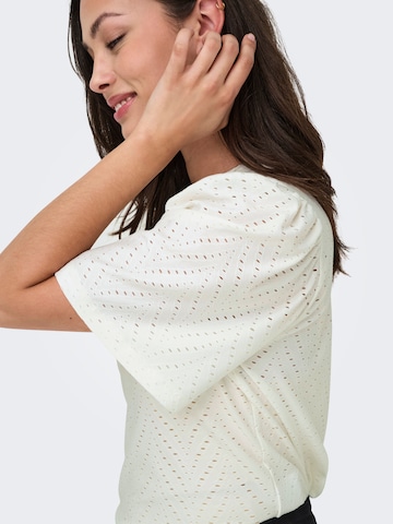 JDY T-Shirt 'JDYCARLA CATHINKA' in Weiß