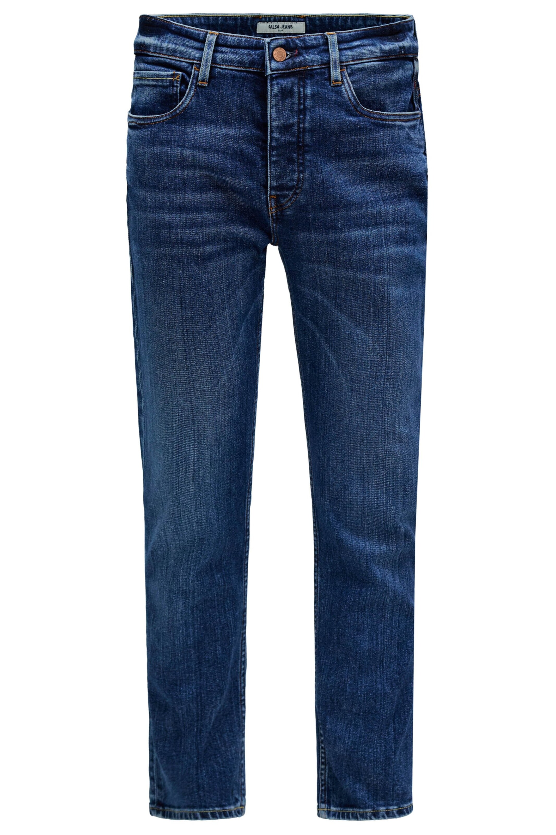 Salsa Jeans Slimfit Jeans in Blau: Vorderseite