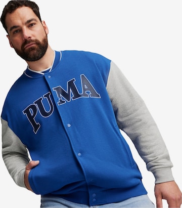 PUMA Sports jacket 'Puma Puma Squad Track Jacket Tr' in Blue: front