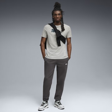 PUMA Tapered Workout Pants 'Essentials 2 No.1' in Grey
