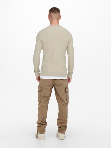 Only & Sons Pullover 'Phill' in Grau