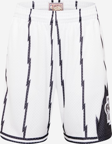 Mitchell & Ness Pants in White: front