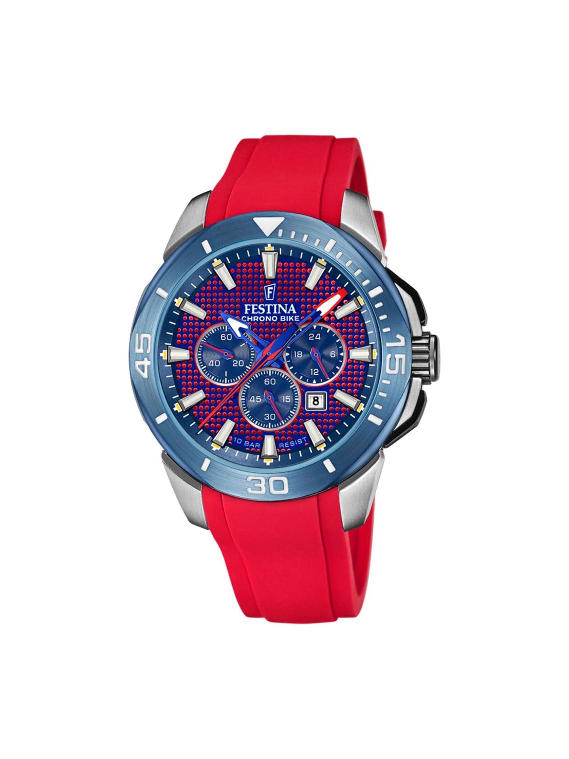 Montre à affichage analogique FESTINA en rouge : devant