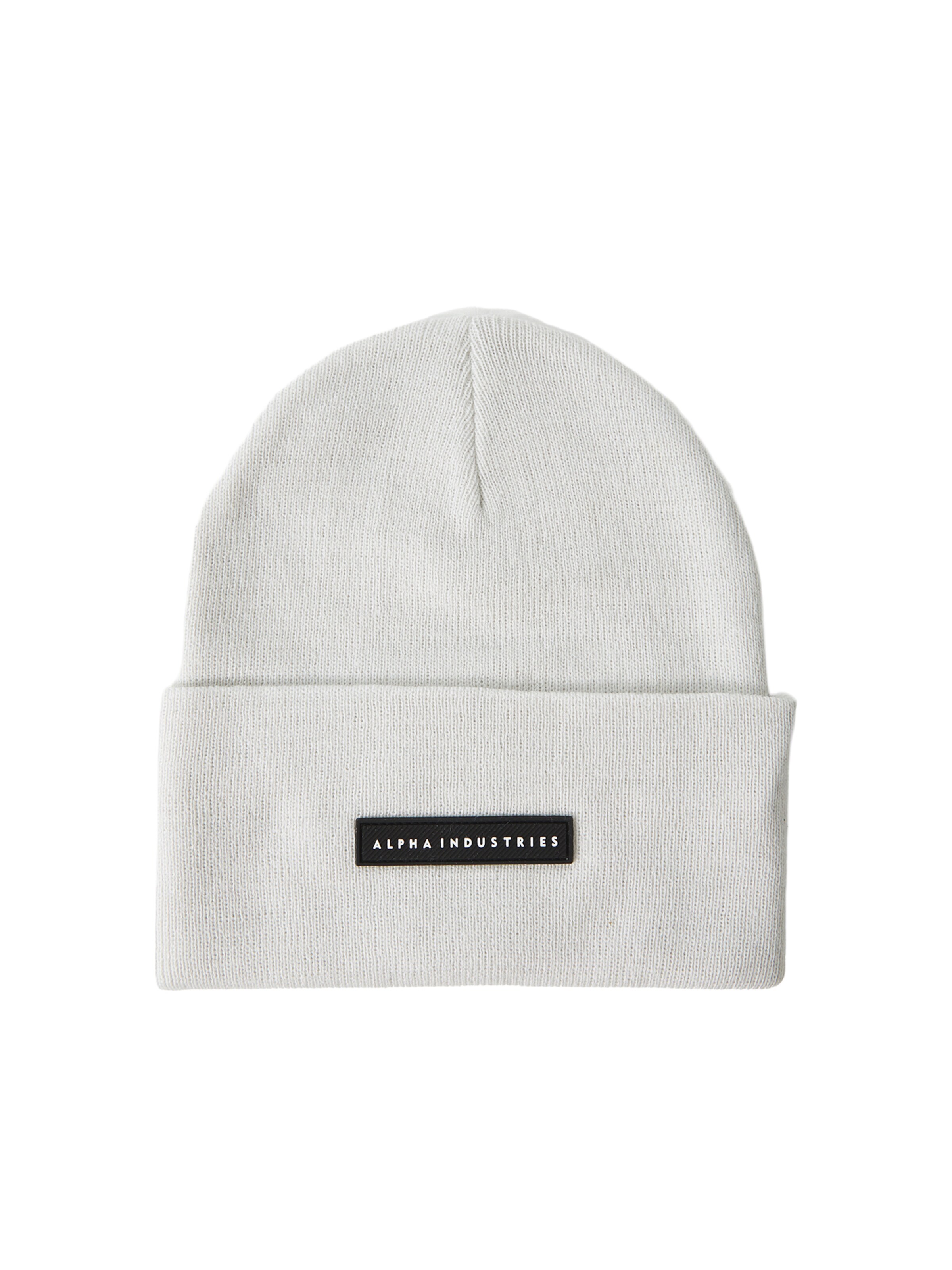 ALPHA INDUSTRIES Čiapky - Sivá: predná strana