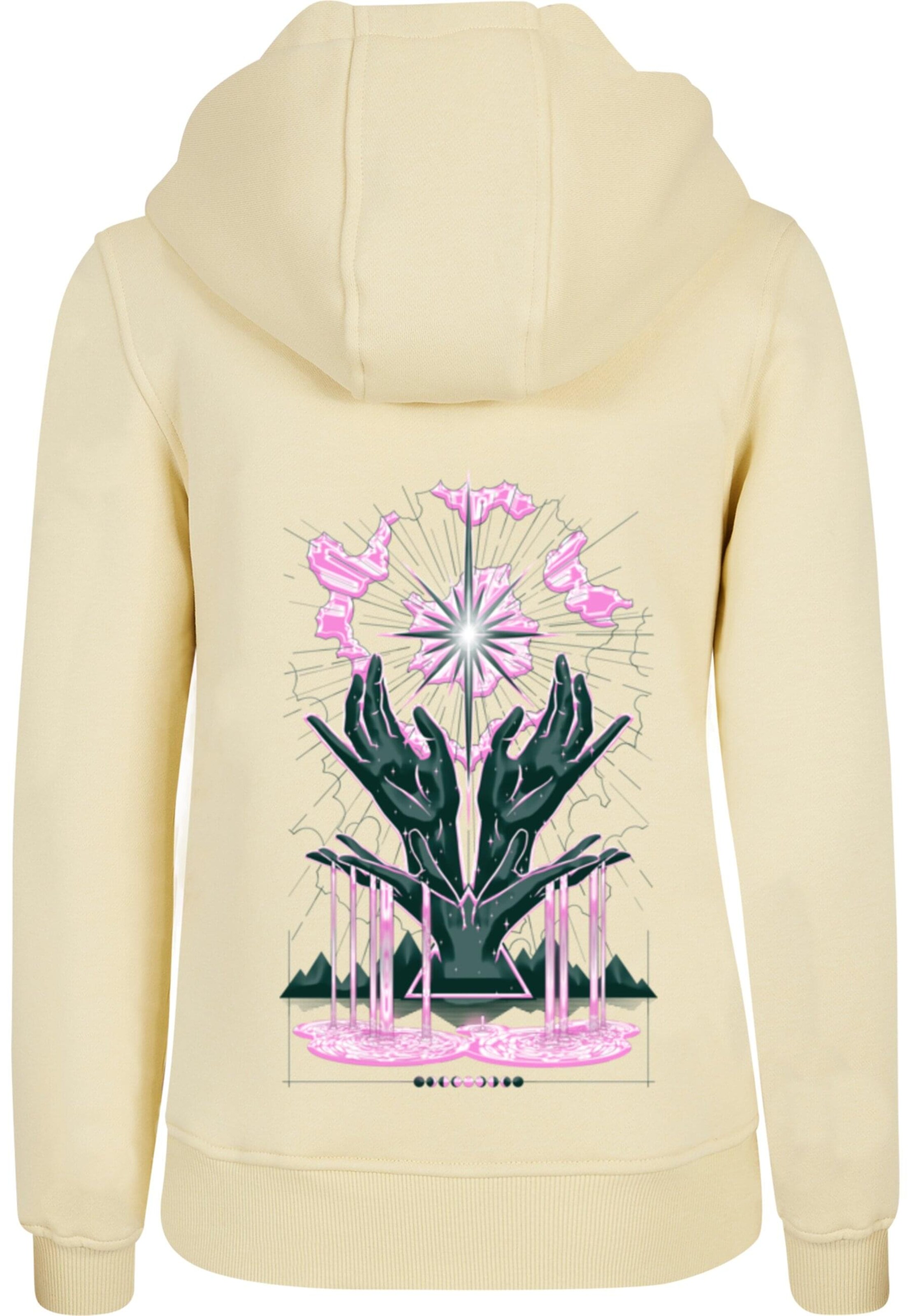 Felpa 'Shine Bright' di Mister Tee in giallo