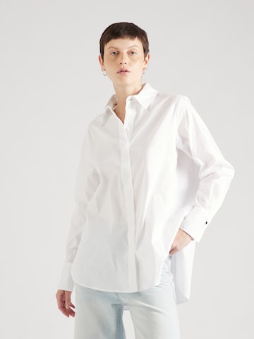 BOSS Black - Blusa 'Bepura' em branco: frente