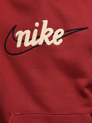 Nike Sportswear Sweatshirt 'CLUB' i röd