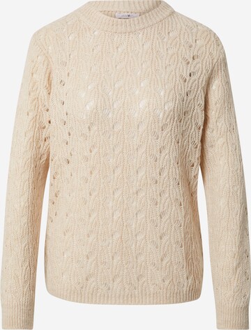 Hailys Sweater 'Cleo' in Beige: front