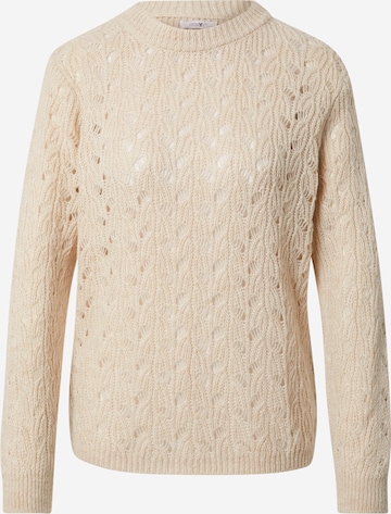 Hailys Pullover 'Cleo' in Beige: predná strana