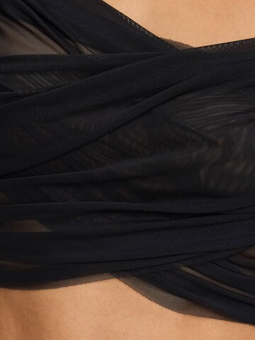 Bershka Shirt in Black