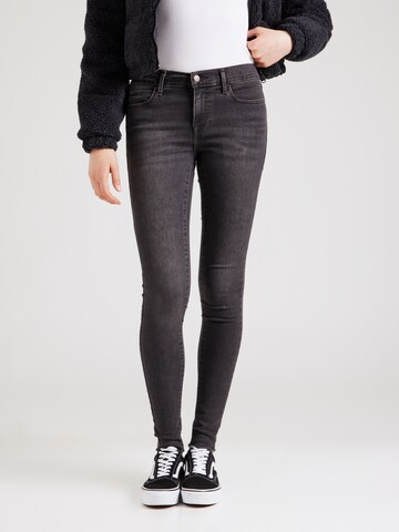 LEVI'S ® Skinny Τζιν '710™ Super Skinny' σε μαύρο: μπροστά