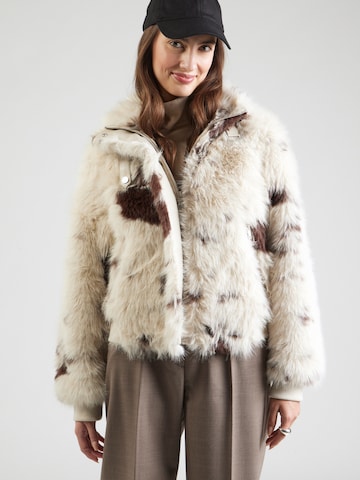 RINO & PELLE Přechodná bunda – béžová: přední strana