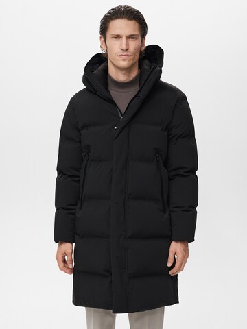 MANGO MAN Winter coat 'Oslo' in Black: front