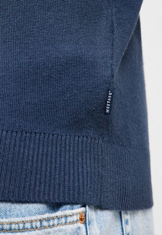 MUSTANG Shirt 'Ennis' in Blau