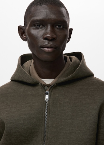 MANGO MAN Sweatshirt 'Scuba' in Green