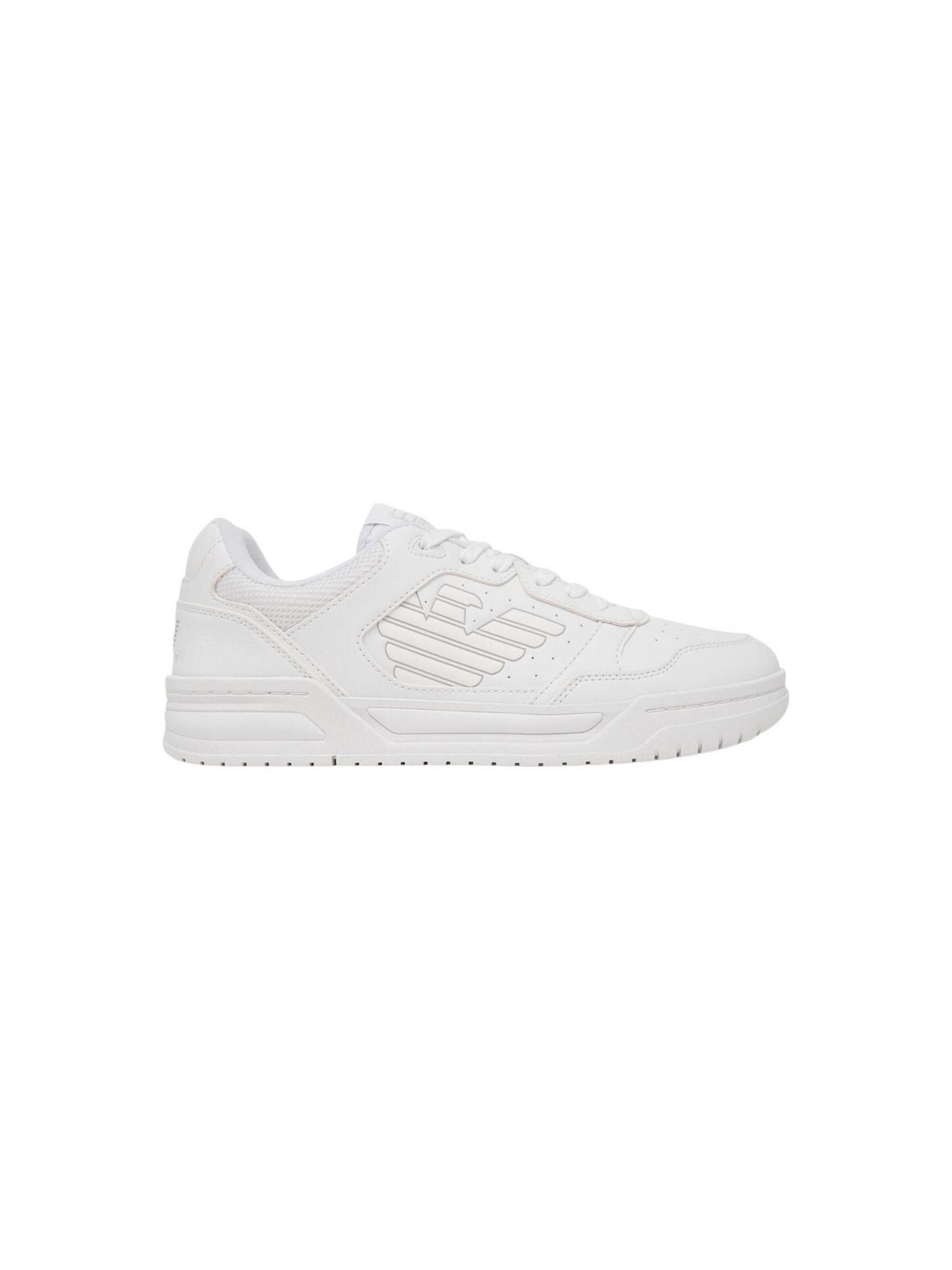EA7 Emporio Armani Sneakers laag 'UNISEX 7X000865 AF23197' in Wit: voorkant
