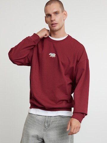 Trendyol - Sudadera en rojo: frente