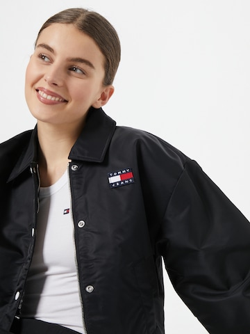 Tommy Jeans - Chaqueta de entretiempo en negro