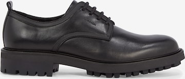 Calvin Klein Обувь на шнуровке в Черный