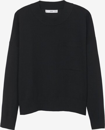 MANGO Sweater 'Kobi' in Black: front