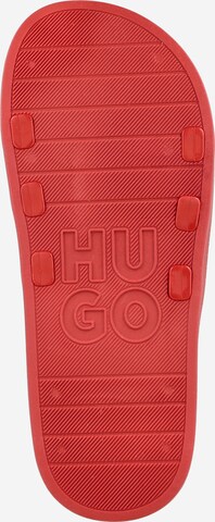 HUGO - Sapato de praia/banho 'Nil' em vermelho