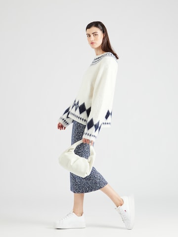 TOMMY HILFIGER Sweter w kolorze biały