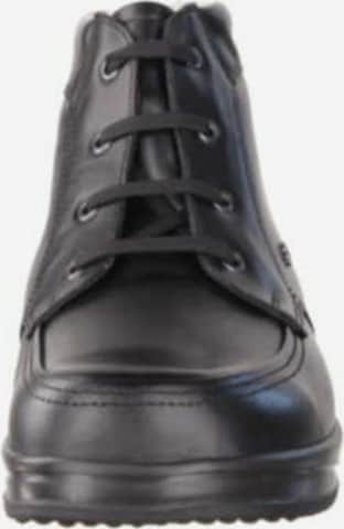 Finn Comfort Lace-Up Boots in Black