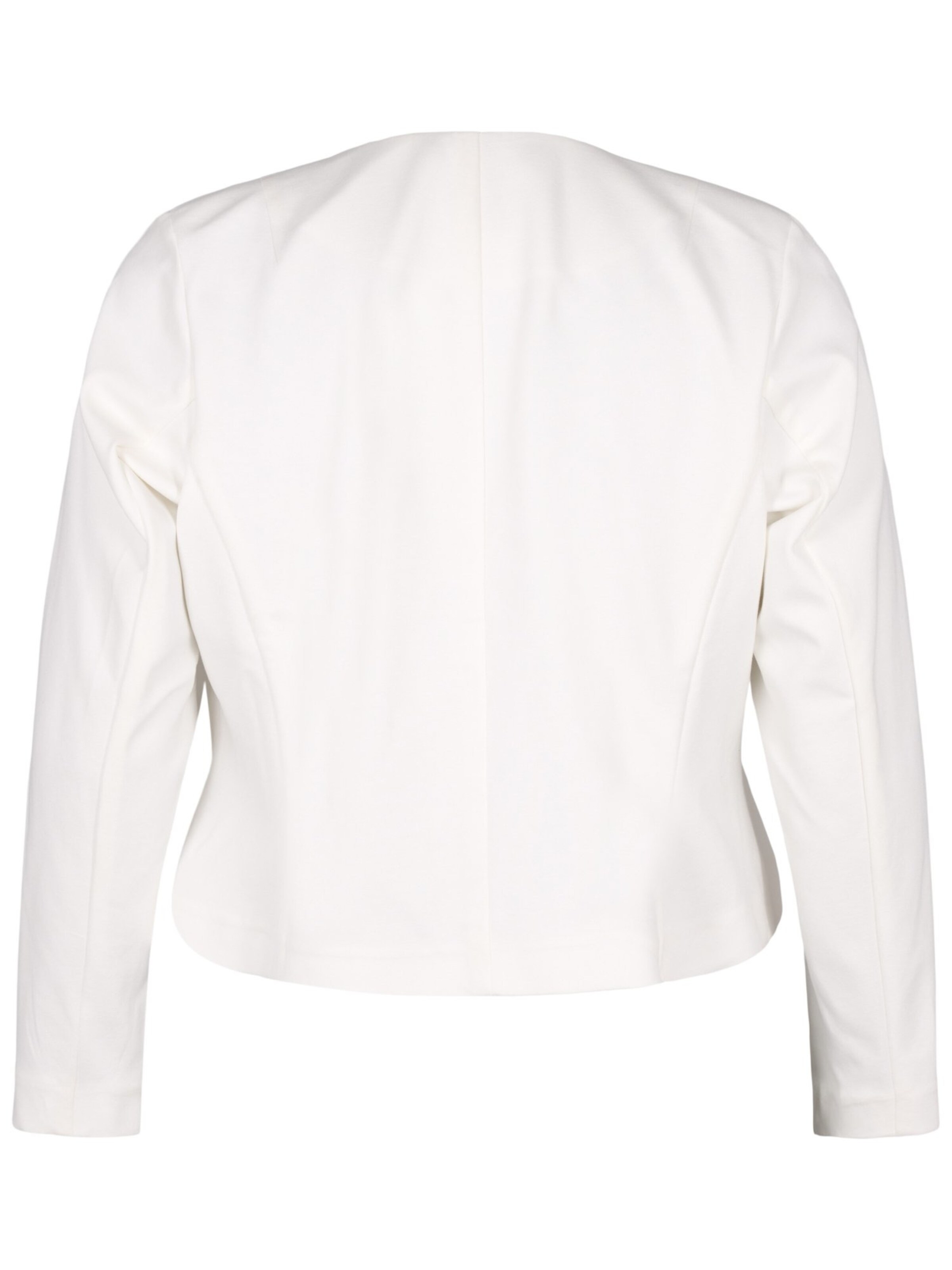 Zizzi Blazer 'MADDIE' in White