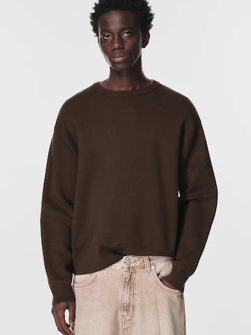 Pull&Bear Pullover i brun: forside